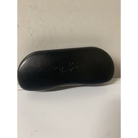 Ray-Ban‎ Black Hard Side Aviator Clamshell Eyeglass Sunglasses CASE ONLY - Picture 1 of 3